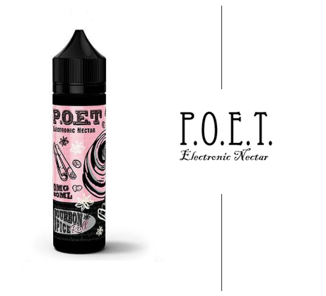 Liquido para cigarro eletronico  P.O.E.T. - Bourbon Spice Roll